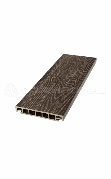 Террасная доска из ДПК SW Salix (S) (T) темно-коричневый купить в Лодейном Поле