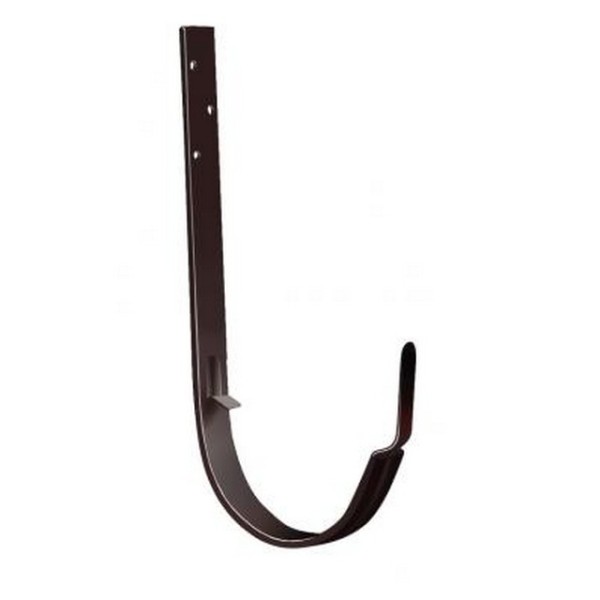 Водосток Grand Line 150x100 – Кронштейн длинный RAL 8017 купить в Лодейном Поле