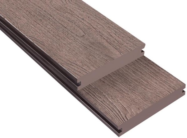 Террасная доска ДПК Outdoor 3D полнотелая NEVADA/CALIFORNIA BROWN коричневая микс купить в Лодейном Поле