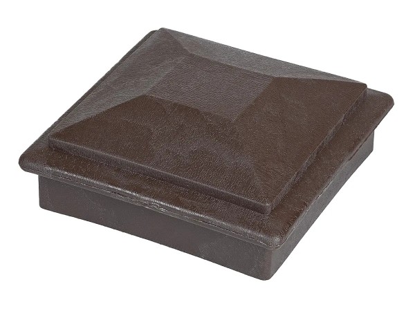 Крышка верхняя ПВХ для столба Deckart 125х125 Венге купить в Лодейном Поле