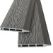 Заборная панель шип-паз EasyDecking Wood-Х 146х20 Серый купить в Лодейном Поле