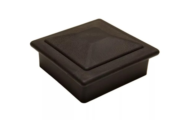 Крышка верхняя ПВХ для столба Deckart 125х125 Графи купить в Лодейном Поле