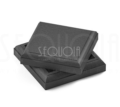 Комплект крышка/юбка для столба SEQUOIA GRAY купить в Лодейном Поле