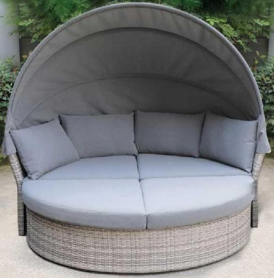 Диван-Трансформер AFINA плетеный из иск. ротанга AFM-325G Grey купить в Лодейном Поле