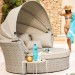 Диван-Трансформер AFINA плетеный из иск. ротанга AFM-325 Beige купить в Лодейном Поле