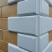 Угол Наружный к Фасадным Термопанелям Доломит Дагестанский Камень 400 мм Белый купить в Лодейном Поле