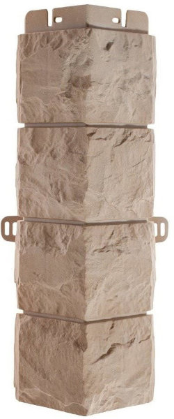 Фасадная панель Наружный угол фагот (талдомский), 0,45 х 0,13м (н) купить в Лодейном Поле