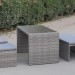 Диван-Трансформер AFINA плетеный из иск. ротанга S330G-W78 Grey купить в Лодейном Поле