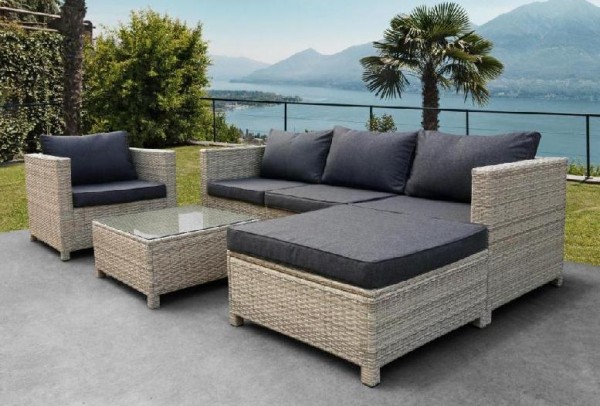 Комплект мебели AFINA плетеной из иск. ротанга YR821G Grey/Grey купить в Лодейном Поле