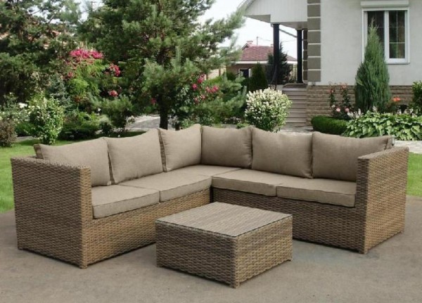 Комплект мебели AFINA плетеной из иск. ротанга YR825B Beige купить в Лодейном Поле