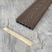 Террасная доска из ДПК  Latitudo Euro 3D 139х27 Шоколад купить в Лодейном Поле