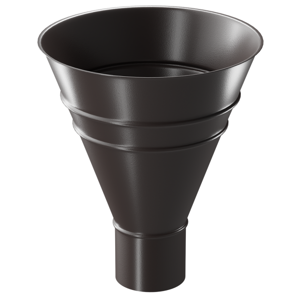 Воронка водосборная Döcke STAL PREMIUM, Шоколад купить в Лодейном Поле