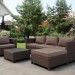 Комплект мебели AFINA плетеной из иск. ротанга YR821A Brown/Beige купить в Лодейном Поле
