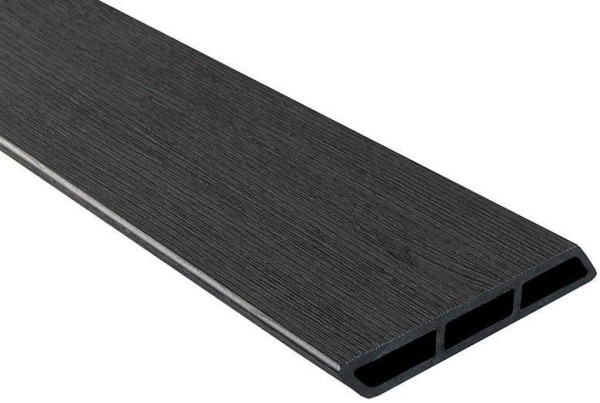 Доска Ромбус 3D ДПК Outdoor STORM BLACK черная купить в Лодейном Поле