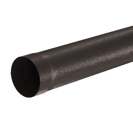 Водосток Aquasistem, Система 150/100 - Труба водосточная 3.00м RR 32 Тёмно-коричневый matt купить в Лодейном Поле