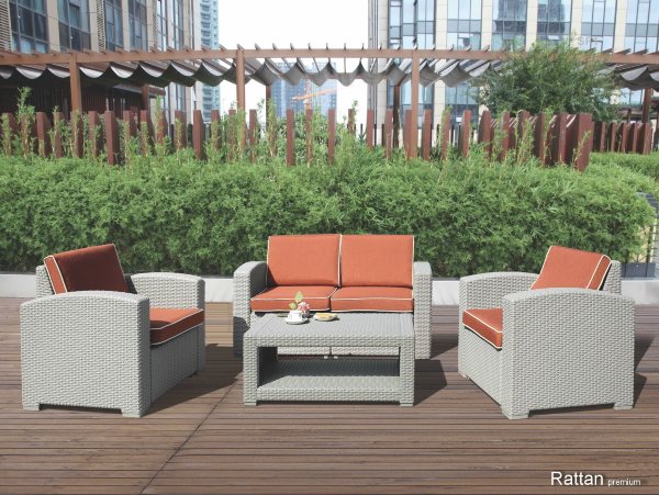Уличные диваны и кресла коллекции Rattan Premium 4 купить в Лодейном Поле