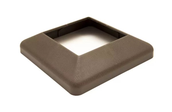 Крышка нижняя ПВХ для столба Deckart 125х125 Венге купить в Лодейном Поле