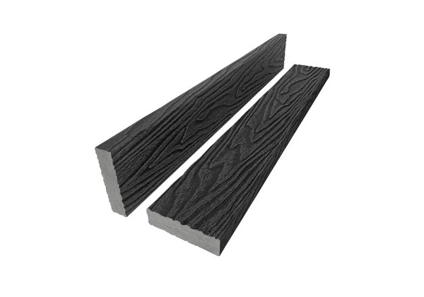 Брус лавочный 3D-тиснение 20х80 Графит купить в Лодейном Поле