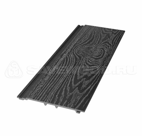 Сайдинг из дпк savewood sw-cedrus тангенциальный распил черный купить в Лодейном Поле