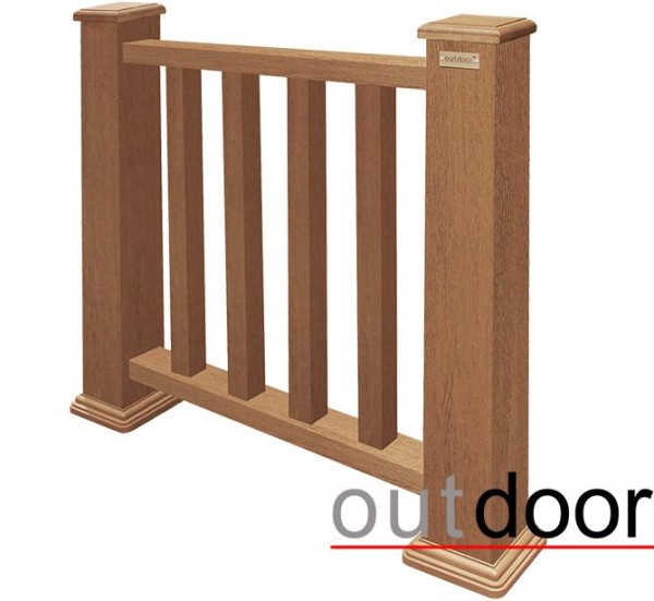 Ограждение из ДПК Outdoor Классик 3D STORM дуб купить в Лодейном Поле