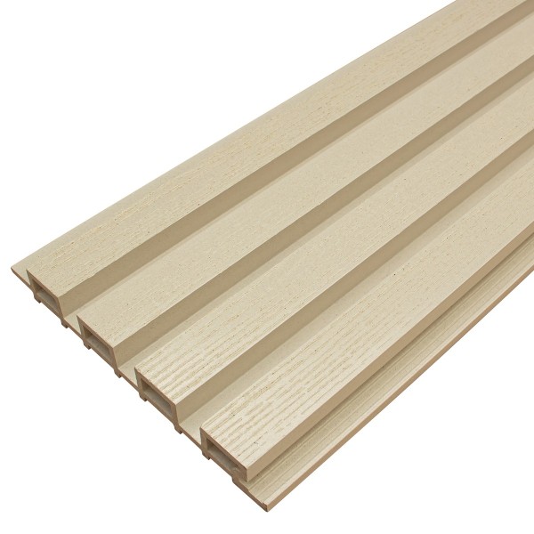 Фасадная доска из ДПК Faynag Wood Рейка Слоновая кость купить в Лодейном Поле