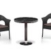 Комплект плетеной мебели AFINA из иск. ротанга T601/Y79A-W53 Brown 2Pcs купить в Лодейном Поле