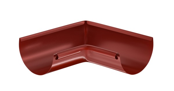 Водосток Aquasistem, система 150x100 - Угол желоба, внутренний 90° RR 29 Бургундский купить в Лодейном Поле