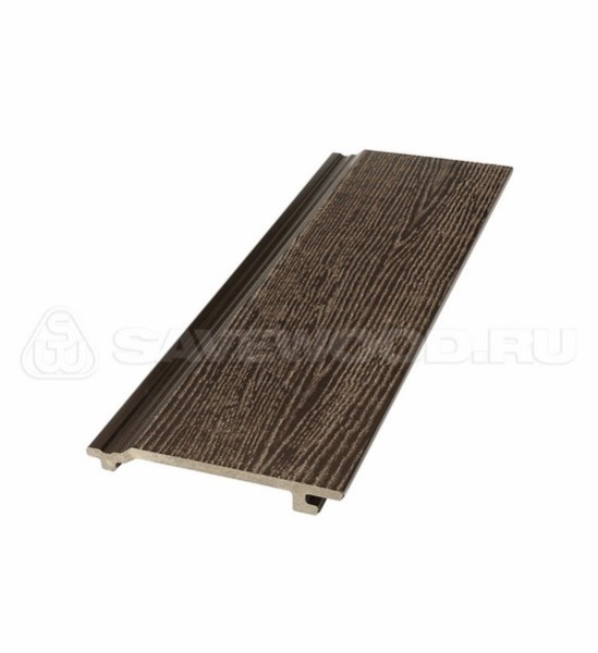 Сайдинг из дпк savewood sw-sorbus радиальный распил темно-коричневый купить в Лодейном Поле