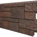 Фасадная панель VOX Sandstone (Сандстоун) темно коричневый купить в Лодейном Поле