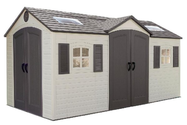 Сарай пластиковый LifeTime 15x8 DD купить в Лодейном Поле