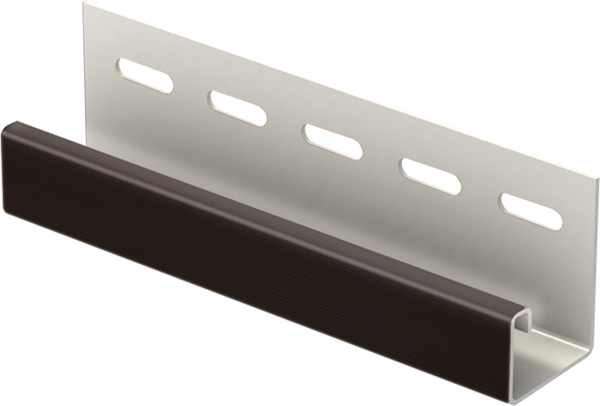 J-планка к Софиту PRO Тёмно коричневый купить в Лодейном Поле