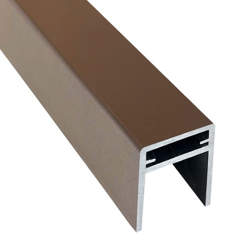 П-профиль Алюминиевый EasyDecking 35x25 Венге купить в Лодейном Поле