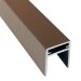 П-профиль Алюминиевый EasyDecking 35x25 Венге купить в Лодейном Поле