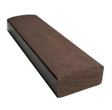 Лавочный брус Ecodecking Некст полнотелый брашированный 70х35 шоколад купить в Лодейном Поле