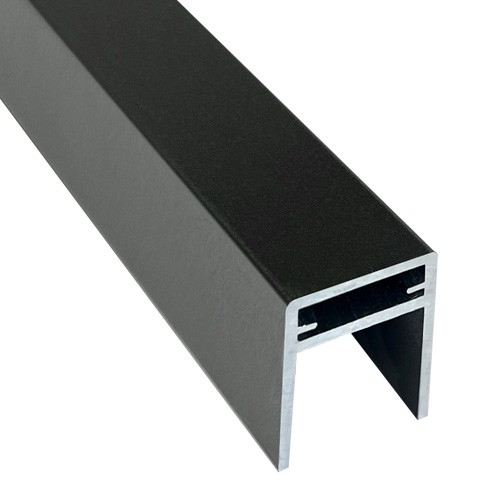 П-профиль Алюминиевый EasyDecking 35x25 Черное дерево купить в Лодейном Поле