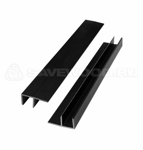 F-профиль ДПК Savewood – Чёрный купить в Лодейном Поле