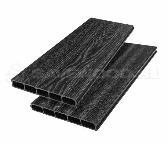 Грядочная доска ДПК 3D Savewood SW Rumex Чёрный купить в Лодейном Поле