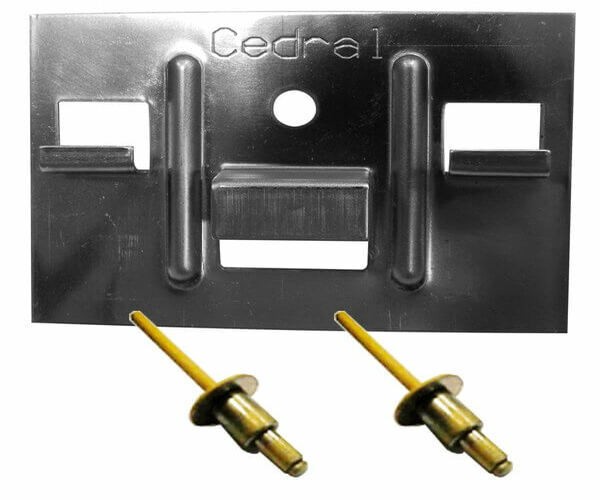 КЛЯММЕР + ЗАКЛЁПКА ДЛЯ CEDRAL CLICK 250 ШТ купить в Лодейном Поле