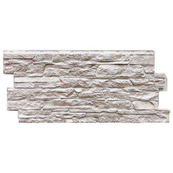 Фасадная панель FineBer, Скала, Мелованный белый купить в Лодейном Поле