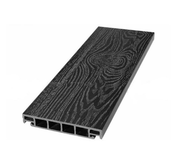 Террасная доска из ДПК SW Salix (T) 2D чёрный купить в Лодейном Поле