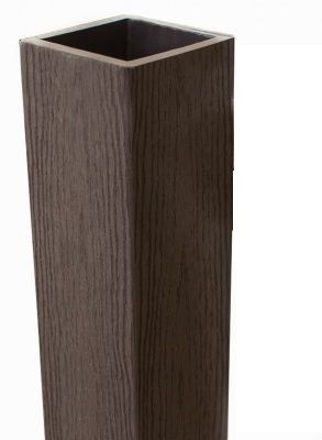 Столб опорный Woodvex Co-Extrusion Венге купить в Лодейном Поле
