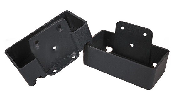 Крепление перил прямое из алюминия GardenParkett Графит купить в Лодейном Поле